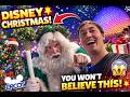 Disney Christmas at EPCOT… This Was Unexpected! 🎄😳