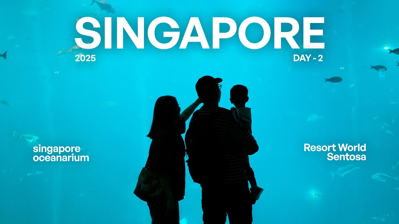 СИНГАПУРСКИЙ ВИДЕОБЛОГ 🇸🇬 Сингапурский океанариум, лучший курорт для семейного отдыха