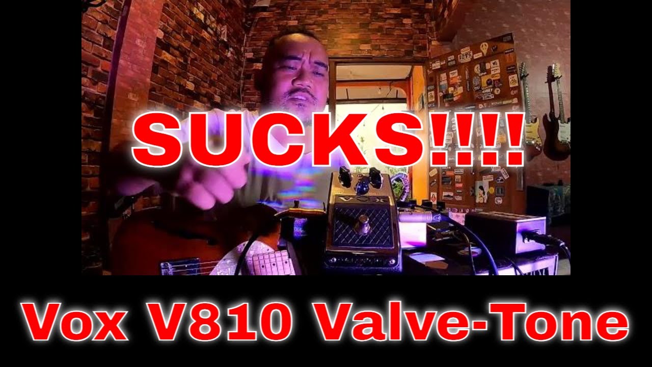Vox V810 Valve-Tone Overdrive - YouTube