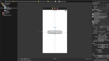 IBDesignable & IBInspectable - Creating a Designable UIButton for iOS Swift