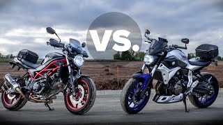 MT-07 VS SV650