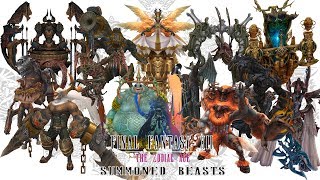 [PS4]太空戰士12-FINAL FANTASY XII-HD高畫質中文版-黃道十三宮召喚獸總覽