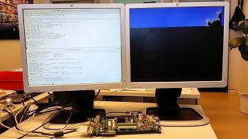 Demo of rVEX processor running Linux