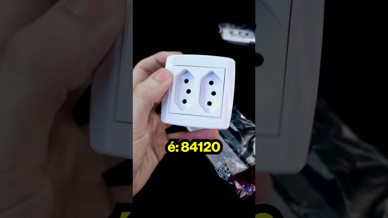 Conjunto Caixa de Sobrepor Com 2 Tomadas de Energia 10A 250V