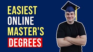 Easiest Master's Degrees... That you can Earn in Under a Year!