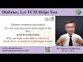 Diabetes TCM Perspective 2021 introduction