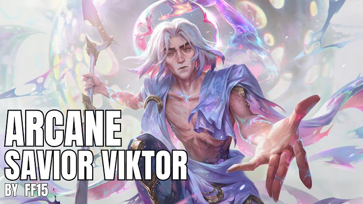 Arcane Savior Viktor - Skin Show PBE - League of Legends