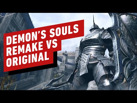 Demon's Souls Remake vs Original Early Grpahics Comparison - video