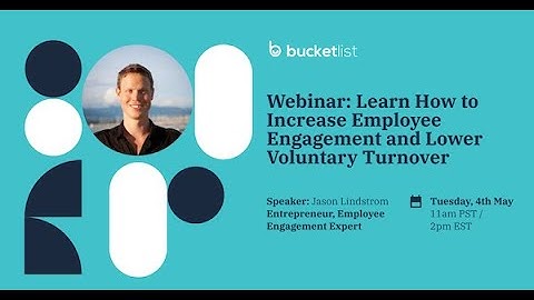 "Employee Recognition Best Practices" Webinar with Jason Lindstrom