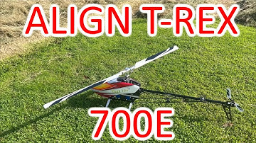 Align T-Rex 700E - Old....but certainly not obsolete! - RC Pilot 