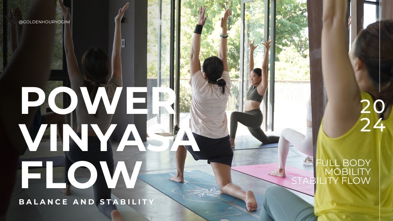30 Minutes Power Vinyasa Flow: BALANCE AND STABILITY
