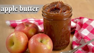 HOW TO MAKE HOMEMADE APPLE BUTTER: Easy Stovetop Recipe with Peeled or Unpeeled Apples