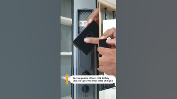 Digital Smart Door Lock. Fingerprint / Card / Number/ Key / App Unlock System #lock #iot #smarthome