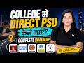 How To Get PSU Job After Engineering | Direct PSU Roadmap By Ketika Mam
