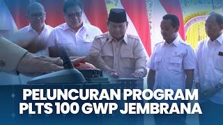 President Prabowo's Speech at the Launch of the 100 GWp Solar Power Plant Program in Jembrana, Bali screenshot 5