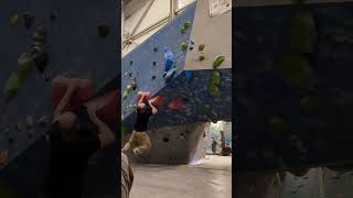 Great V7 from Bouldering League - Sender One SNA #bouldering #climbing #rockclimbing #fun