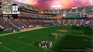 NFL 2012 Week 13 - Pittsburgh Steelers (6-5) vs Baltimore Ravens (9-2) - 2nd Qrt - NFL 2K5 - HD