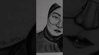 hijab girl drawing | رسم فتاة محجبة 