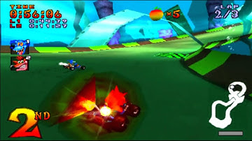 Crash Team Racing (PS1) walkthrough - Ripper Roo