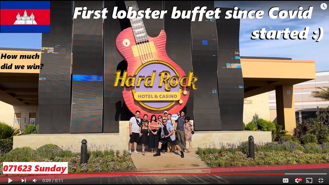 🇰🇭 Lobster 🦞 buffet at Hard Rock Casino 🇺🇸 YouTube