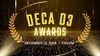2024 DECA District D3 Award Ceremony