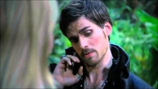 Once Upon A Time 3x05 - Hook and Emma Kiss Scene