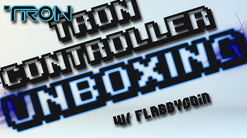 "TRON (Collectors Edition) Controller" ⇨ Unboxing w/ Flabbycoin
