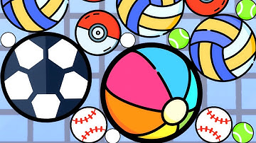 Basketball Merge 3D - Level Up Satisfying ASMR Gameplay ( Blob Merge 3D )