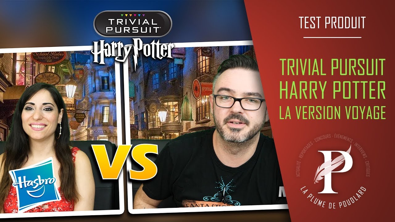 Test produit : Trivial Pursuit Harry Potter de voyage de chez Hasbro