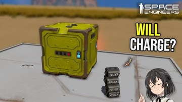 Will Replacing Battery Power Cells Actually Charge it, Space Engineers
