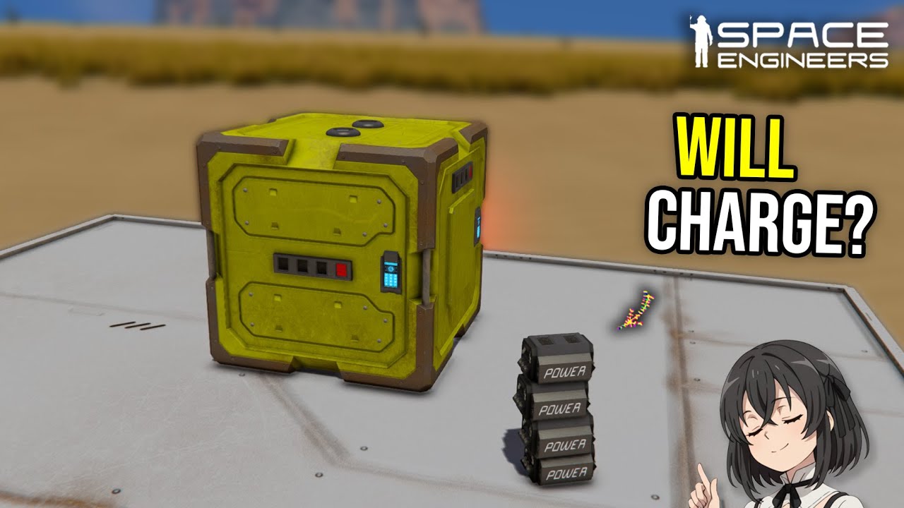 Will Replacing Battery Power Cells Actually Charge it, Space Engineers ...