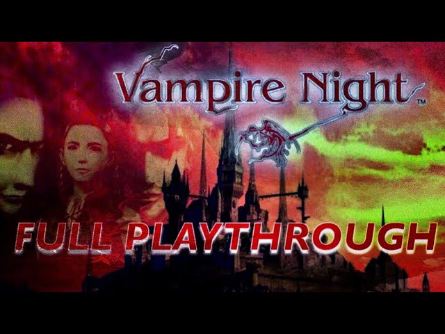 Vampire Night (video game, light gun shooter, rail shooter, vampire,  gothic) reviews & ratings - Glitchwave