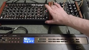 MFB Tanzbar, Yamaha Reface DX & Doepfer Dark Energy 2