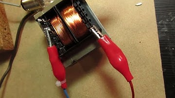 Testing a normal 110 V/230 V AC transformer on 50/60 Hz to its use in a HV circuit (demo/schematic)
