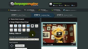 Video Widget for Fan Page Engine 4.0 Demo