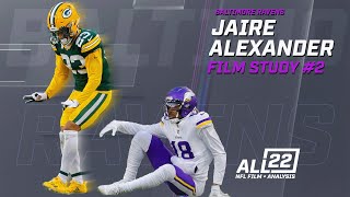 OVER THE TOP: JAIRE ALEXANDER HELPS THE RAVENS SECONDARY MATCH THE NFL'S BEST #ravens #ravensflock