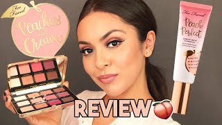 Too Faced PEACHES AND CREAM COLLECTION First Impression - TrinaDuhra