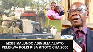MZEE MALUNDO ASIMULIA MAZITO HADI KUKAMATWA KUPELEKWA POLISI CHANZO NI MAPENZI NA KITOTO CHA 2000