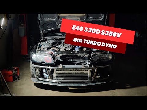 +400HP big single turbo 330d dyno