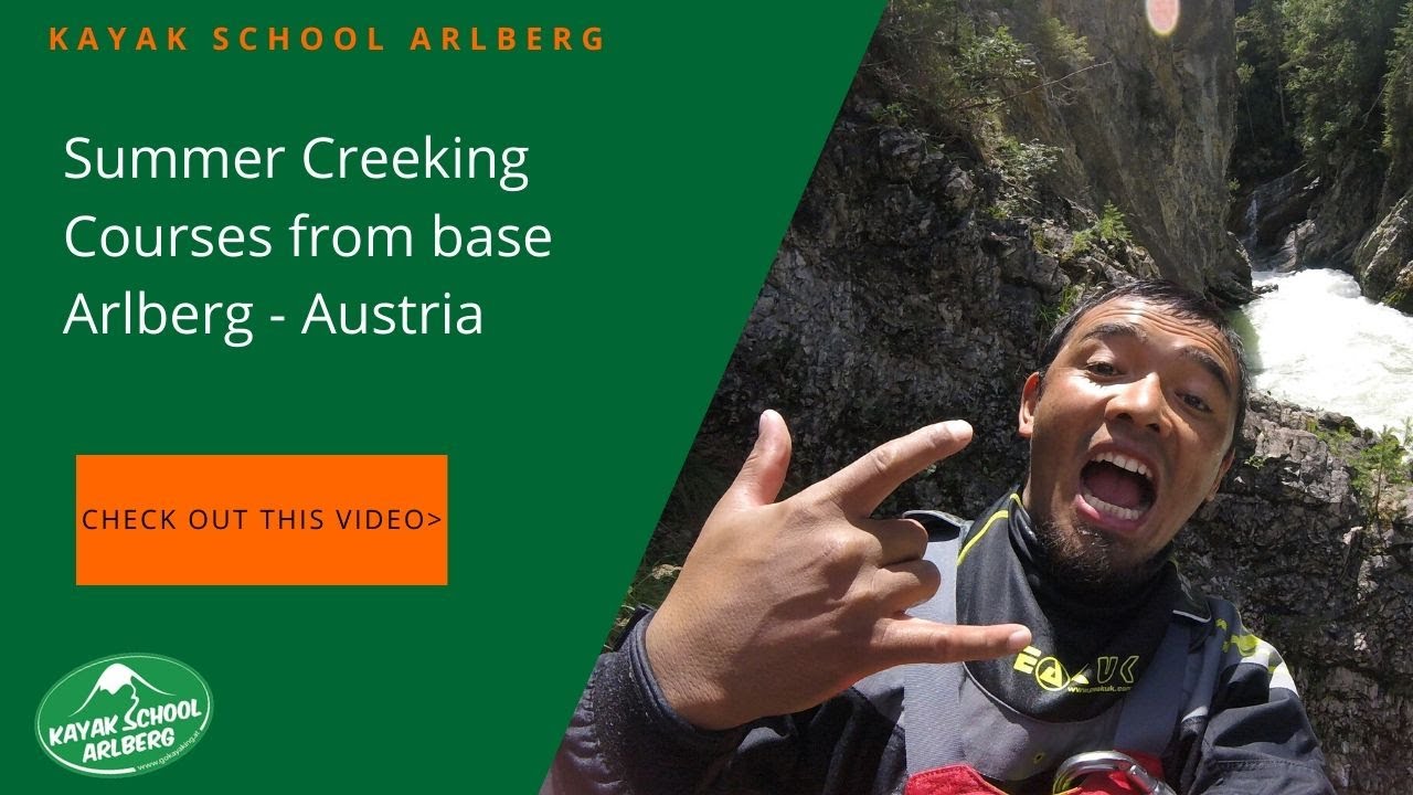 Learn to Kayak | Summer Creeking Courses in Austria