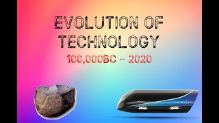 Famous Evolution of Technology | 100,000 BC - 2020 Profile
