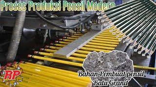 Ternyata Begini Proses Pembuatan Pensil Dari Bahan Baku Hingga Menjadi Produk Yang Kita Kenal