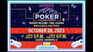 3..2..1.. Go all in at CCRC’s Annual Poker Tournament!