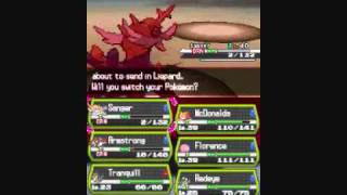 Pokemon Black: VS Pokemon Trainer Cheren (6th)
Talk about not knowing when to give up...
Although, I must say this was the hardest battle Ive had against him until now, so he HAS been improving. Just, not nearly as much as me. Pokemon Black: VS Pokemon Trainer Cheren (6th)