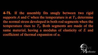 Problem 4-71/4-72/4-73/ Engineering Mechanics Materials