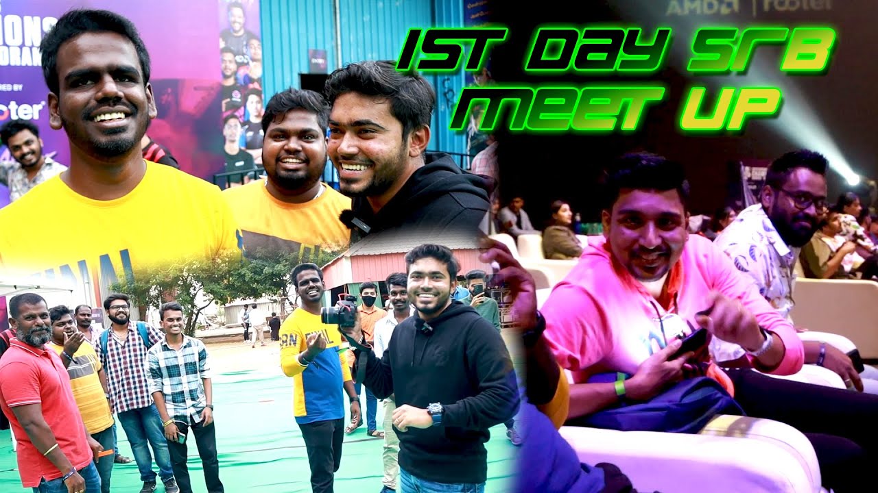 SRB Chennai EVP Film City skyesportsgaming LAN Event Meet UP Part1