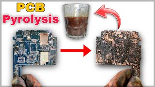 Fuel from e - waste | Oil pyrolysis from PCBs | A better way than incineration