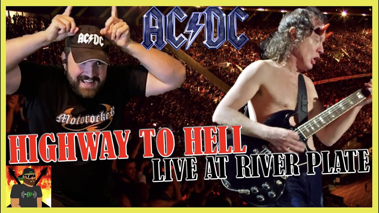 DAWN THE HORNS!! AC/DC Highway to Hell (Live At River Plate