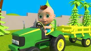 Johny Johny Yes Papa Vehicles Song 🚒 Learn Vehicles 🚗🚑 Police Cars with Siren 🚓  Cartoon Animation