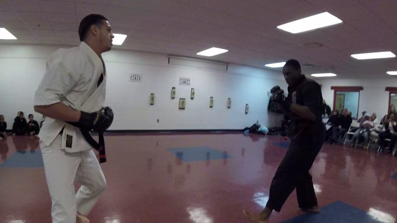 Urban Goju Ryu USA 2nd Degree Black belt full contact sparring. YouTube